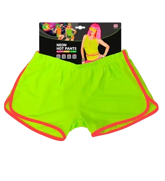Neon-grønne shorts