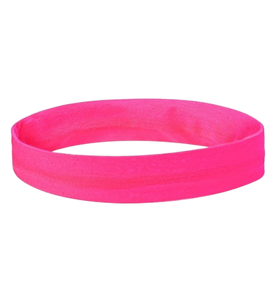 Retro neonpink pandebånd