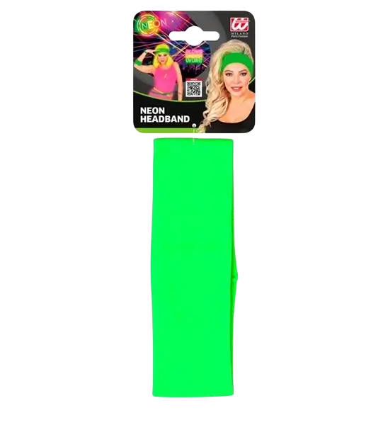 Retro neongrønt pandebånd