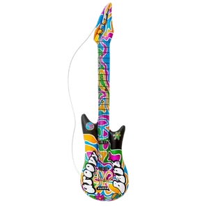 Groovy oppustelig guitar 105 cm