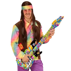 Groovy oppustelig guitar 105 cm