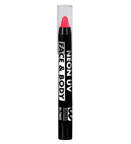 Fluorescerende pink make-up blyant