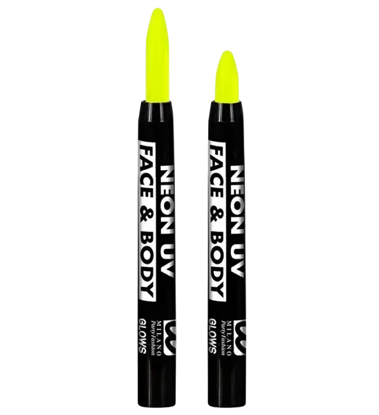 Fluorescerende gul make-up blyant