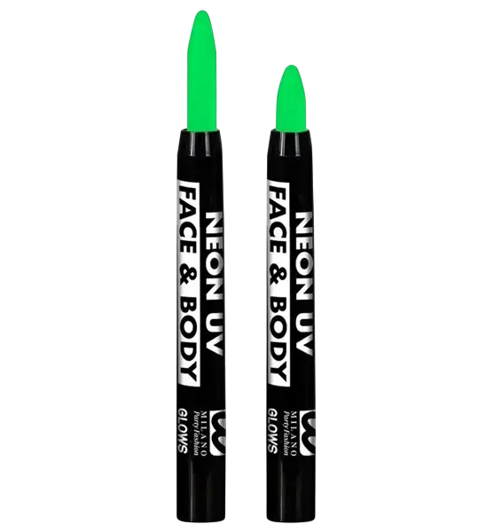 Fluorescerende grøn make-up blyant
