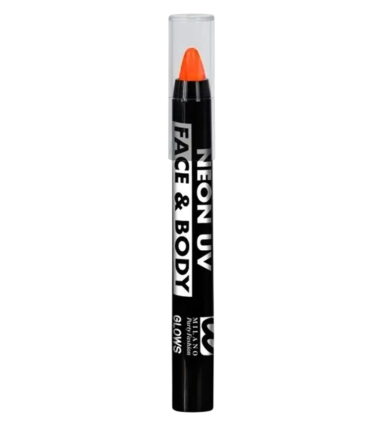 Fluorescerende orange make-up blyant