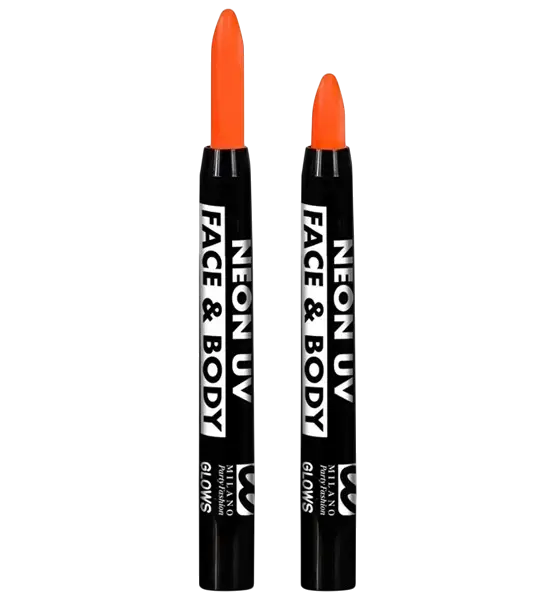 Fluorescerende orange make-up blyant
