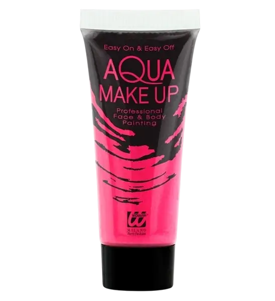 Fluorescerende pink make-up tube 30 ml