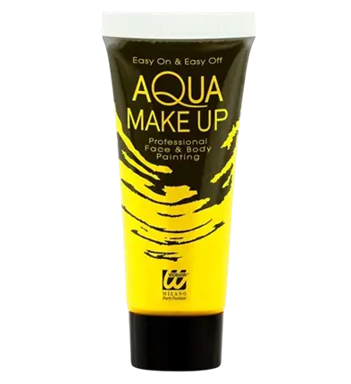 Fluorescerende gul make-up tube 30 ml