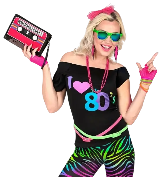 I Love The 80's T-shirt - XXL