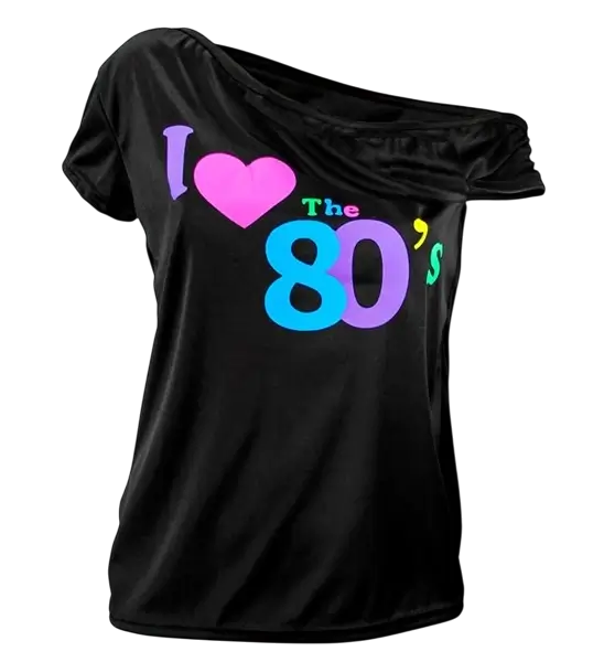 I Love The 80's T-shirt - XXL