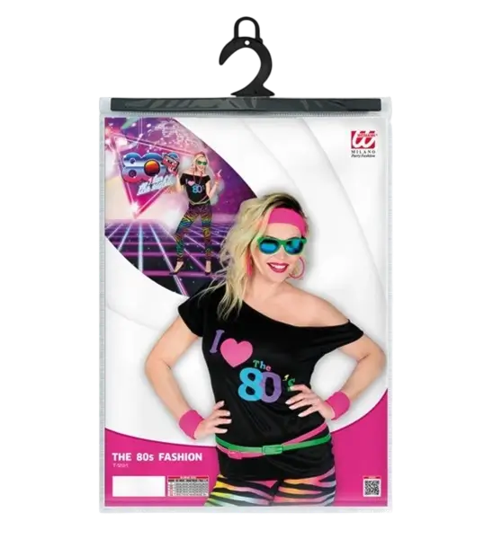 I Love The 80's T-shirt - XXL