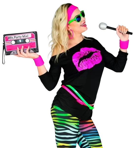 I Love The 80's T-shirt - L/XL