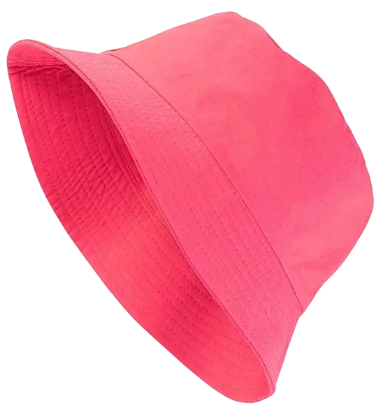 Fluorescerende pink Bob-hat