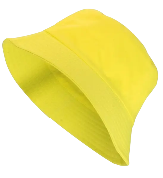 Fluorescerende gul Bob-hat