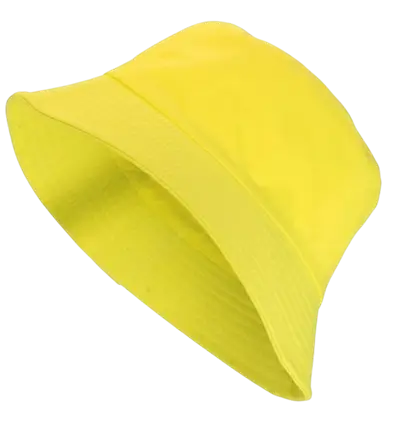 Fluorescerende gul Bob-hat