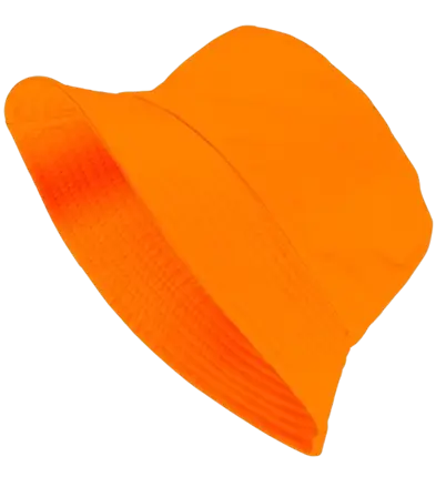 Fluorescerende orange Bob-hat