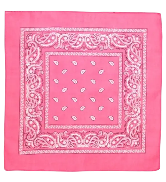 Lyserød bandana