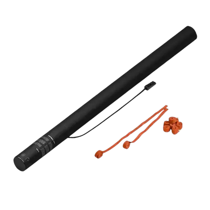 Streamer Red 80 cm elektrisk konfettikanon