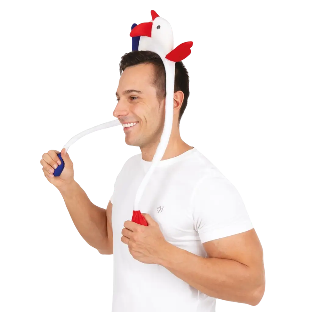 Coq Animé-pandebånd - blå, hvid, rød - Supporter France