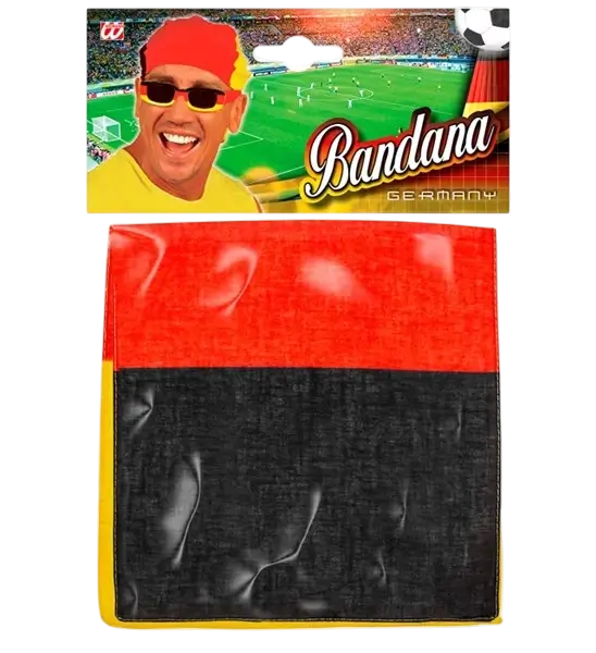 Bandana Germany 55 cm i bomuld - Supporter og udklædning