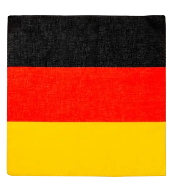 Bandana Germany 55 cm i bomuld - Supporter og udklædning