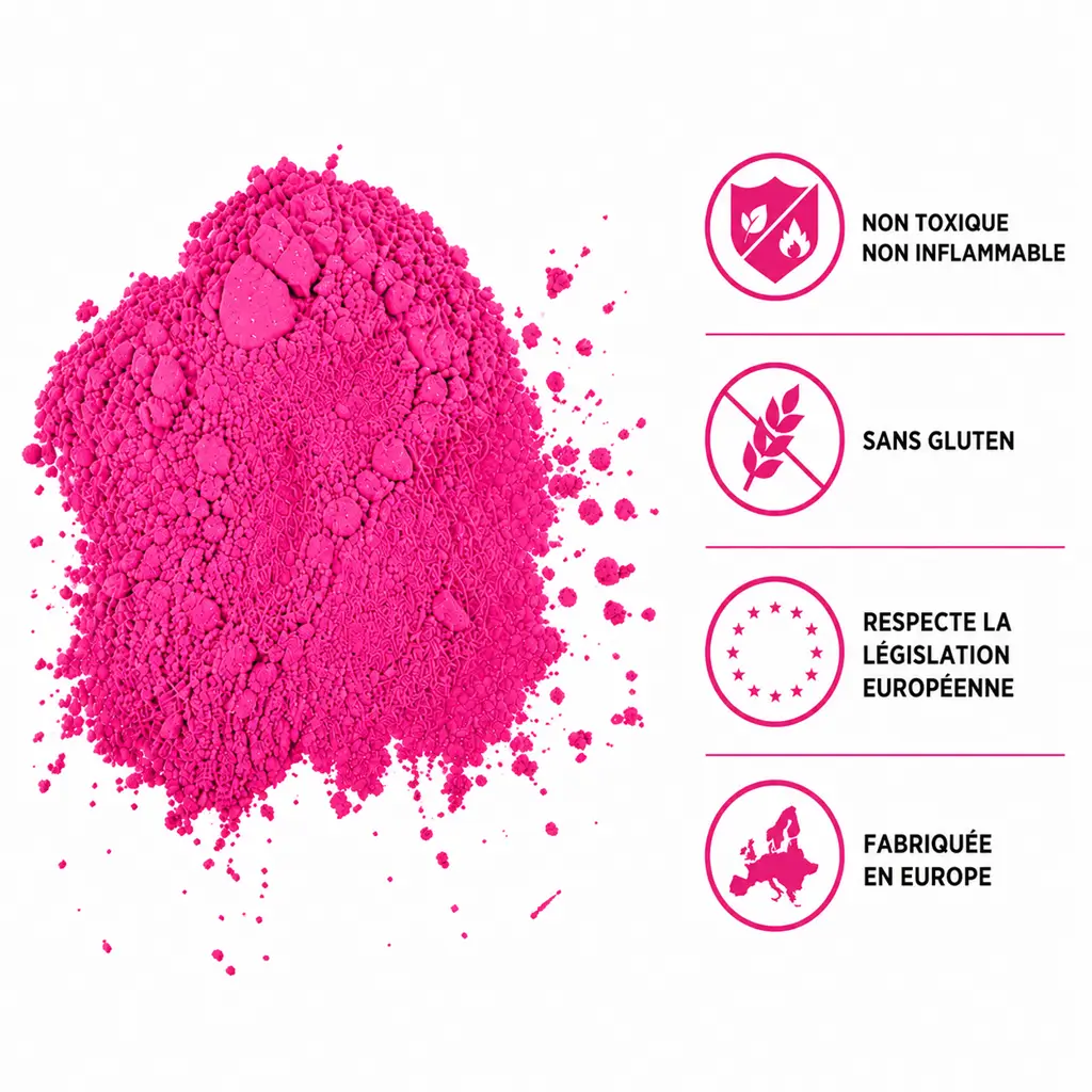 Holi-pulver, ROSE – 5 kg-pose