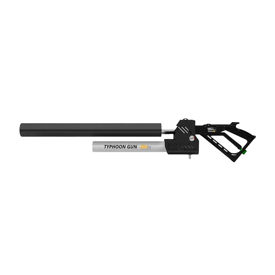 OhFx® TYPHOON GUN – Pistol til T-shirts, konfetti og Holi-pulver