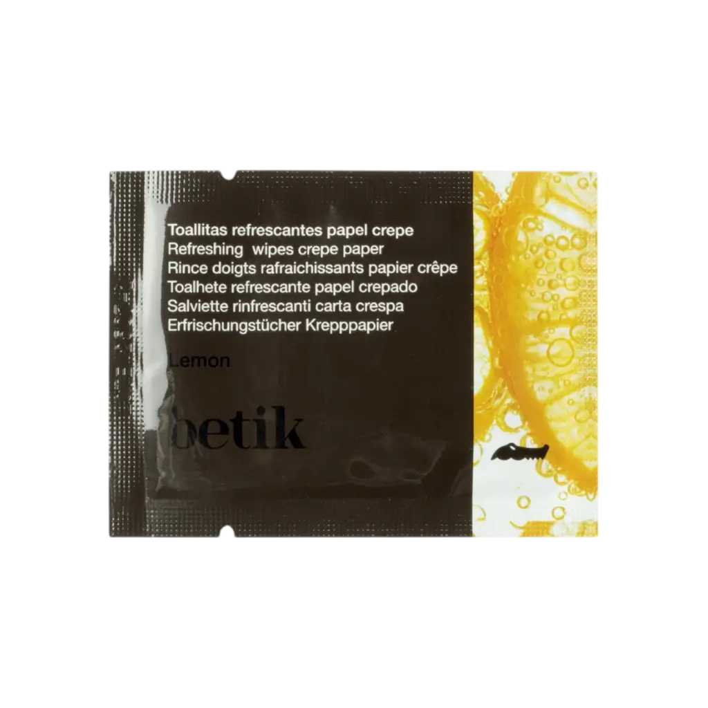 Fingerrens med citronduft – Pakke med 100 stk.