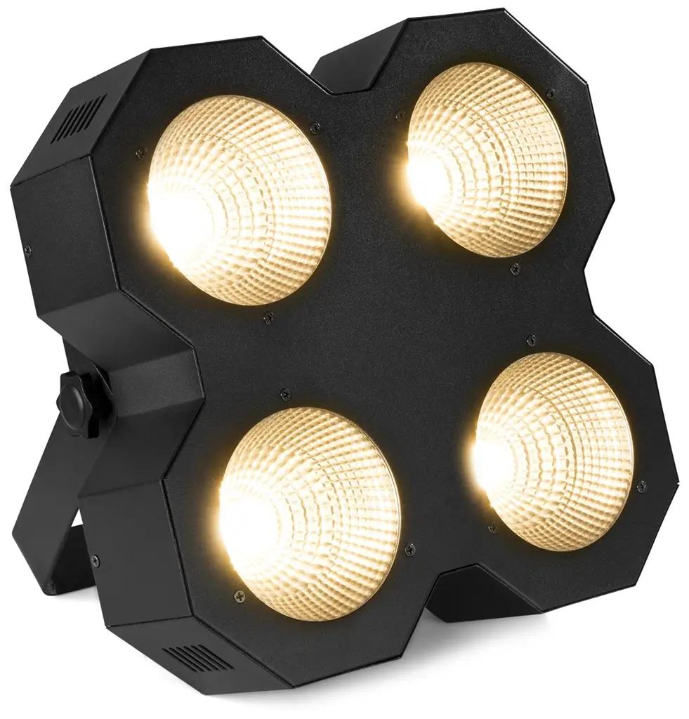 Sceneblinder med 4 x 50 W COB-LED, varmhvid – SB400 – beamZ