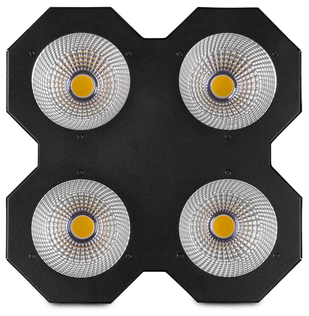 Sceneblinder med 4 x 50 W COB-LED, varmhvid – SB400 – beamZ
