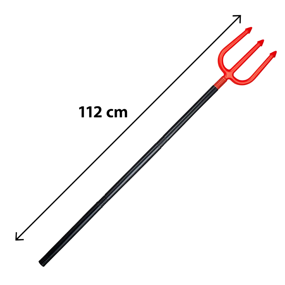 Djævelens trefork 112 cm – Halloween-udklædningstilbehør