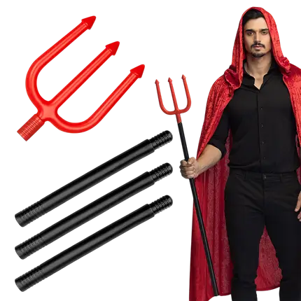 Djævelens trefork 112 cm – Halloween-udklædningstilbehør