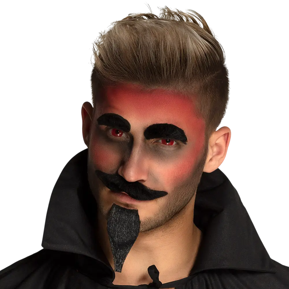 Røde djævelslinser – Halloween-linser