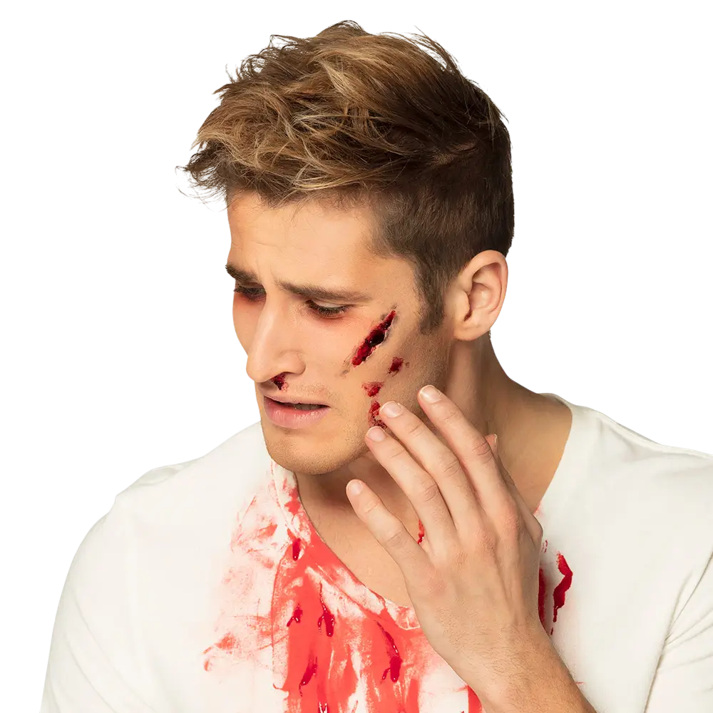 Kunstigt blod i sprayflaske, 28 ml – Halloween-makeup