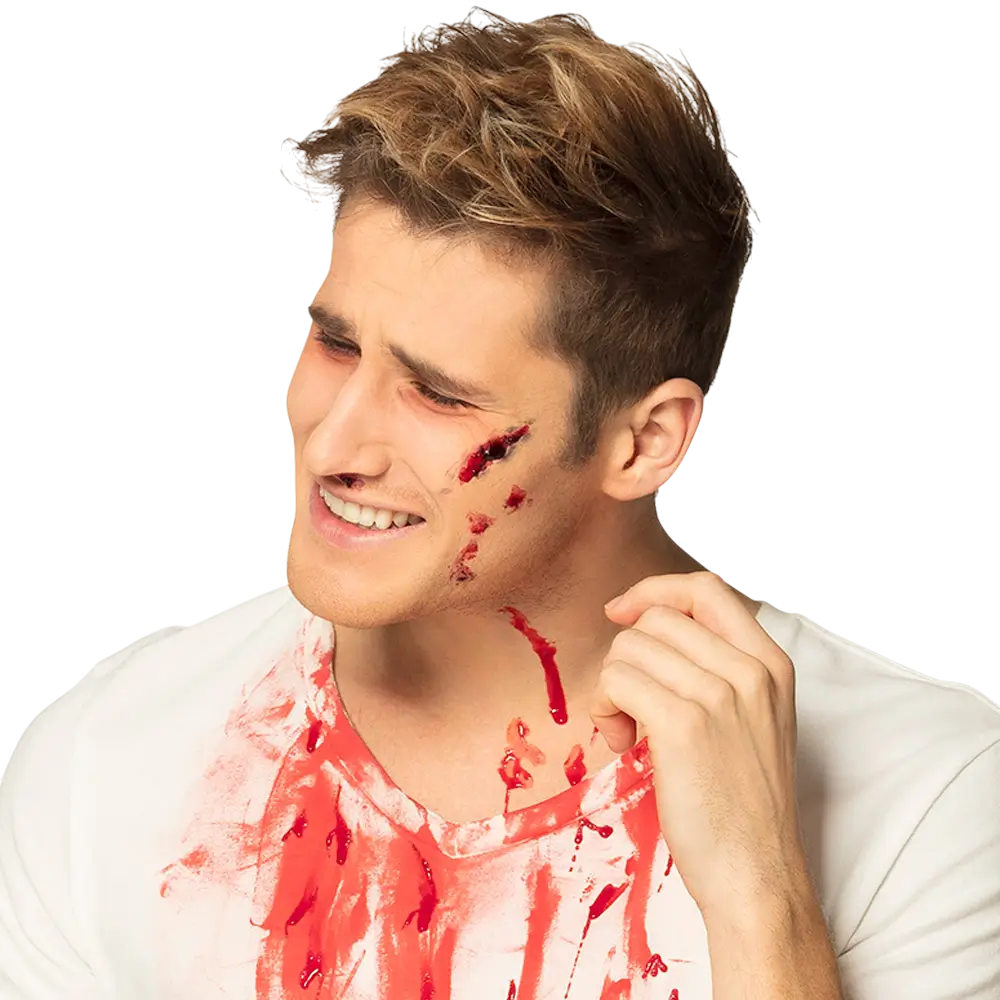 Kunstigt blod i sprayflaske, 28 ml – Halloween-makeup