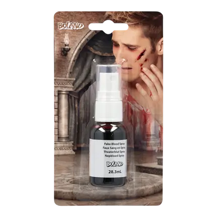 Kunstigt blod i sprayflaske, 28 ml – Halloween-makeup