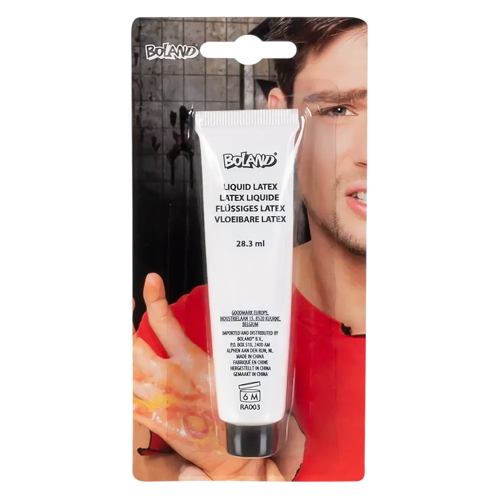 Flydende latex 28 ml – Halloween-makeup til specialeffekter