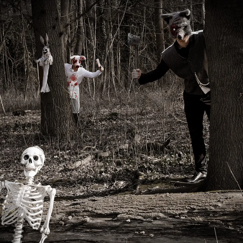 Varulv-maske – Halloween-udklædning