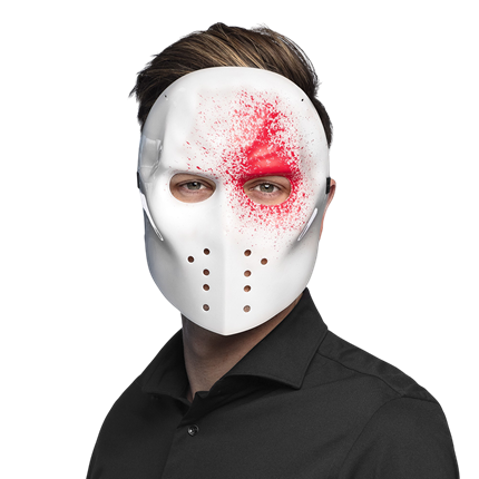 Blodig dræbermaske – Halloween-gysemaske