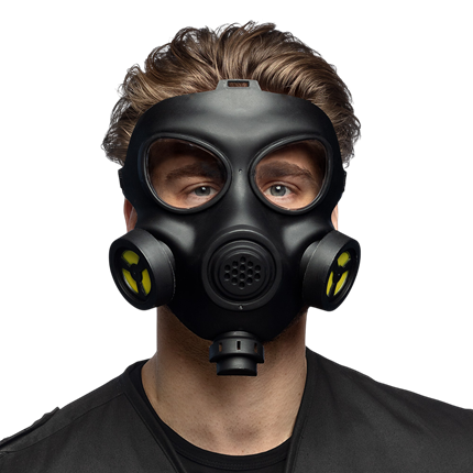 Dræber-gasmaske – Halloween-gysemaske