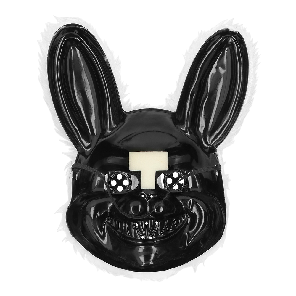 Plysmaske af en dræberkanin – Halloween