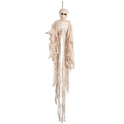 Hængende mumie-skelet, 100 cm – Halloween-dekoration