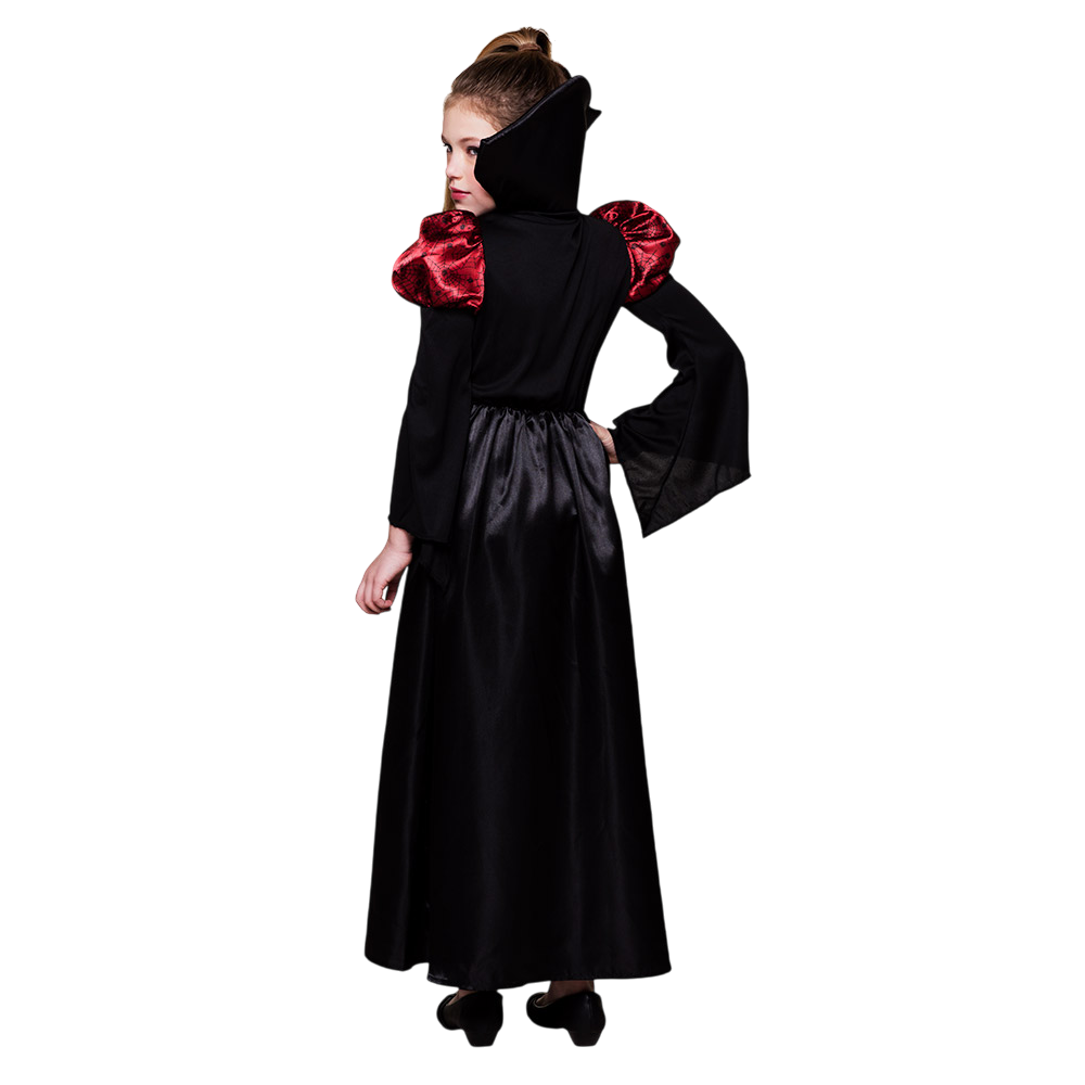 Vampyrdronning-kostume til piger i alderen 10–12 år – Halloween