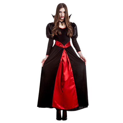 Vampyrkostume til kvinder, størrelse S – Halloween