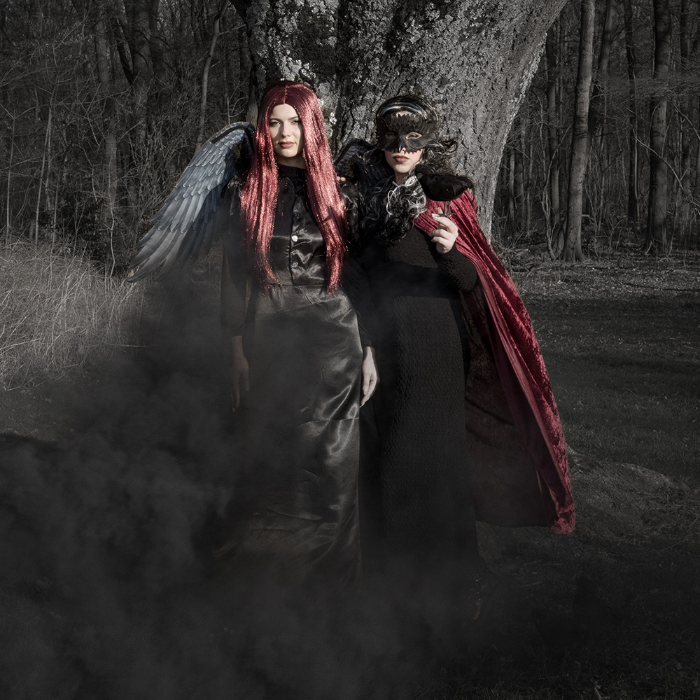 Mahogni-hekseparyk – Halloween-udklædning