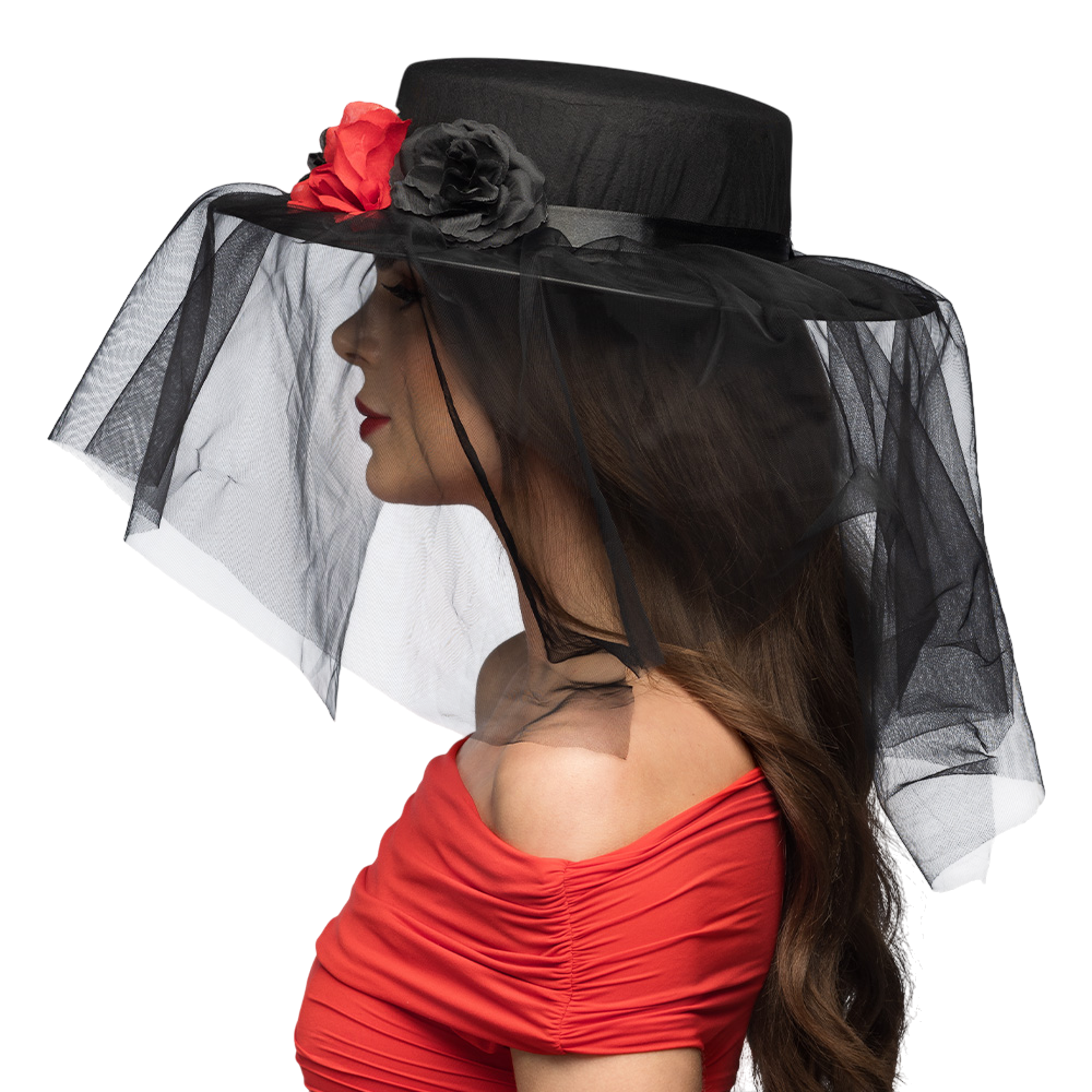 Dia de los Muertos-hat – kostume til De Dødes Dag