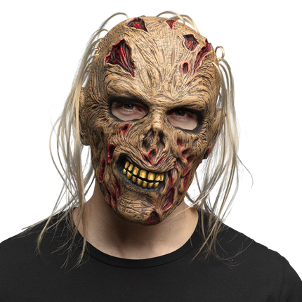 Zombie-maske i latex – Halloween-maske