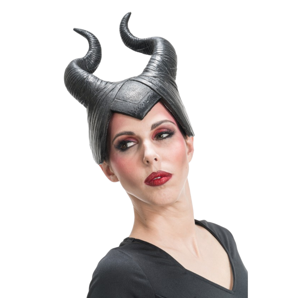 Onde horn i latex, 20 x 29 cm – Halloween-tilbehør