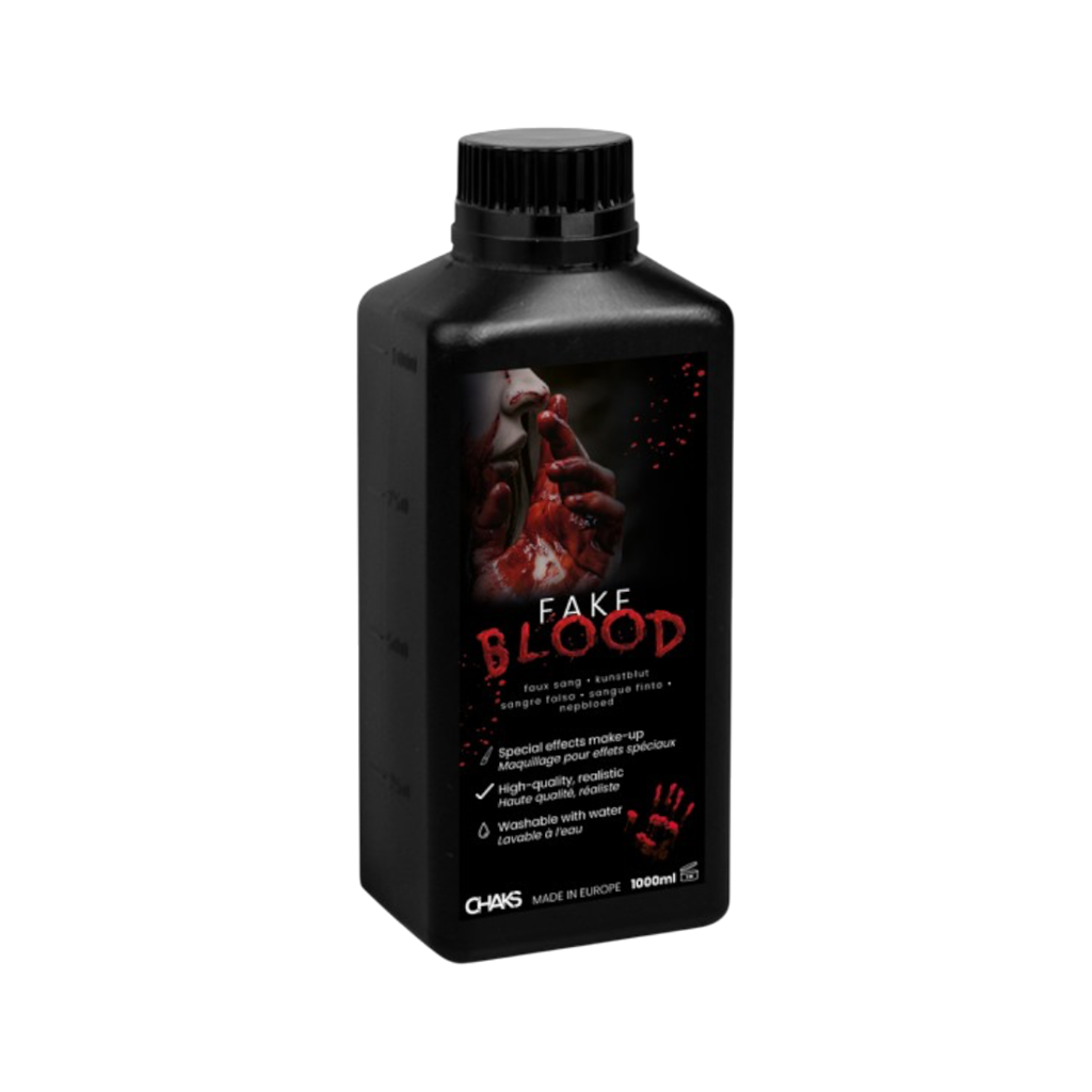 Kunstigt blod 1 l – Halloween-makeup