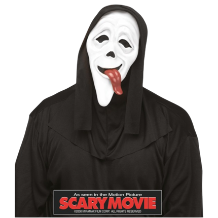 Scary Movie Wazzup-maske – Halloween-udklædning